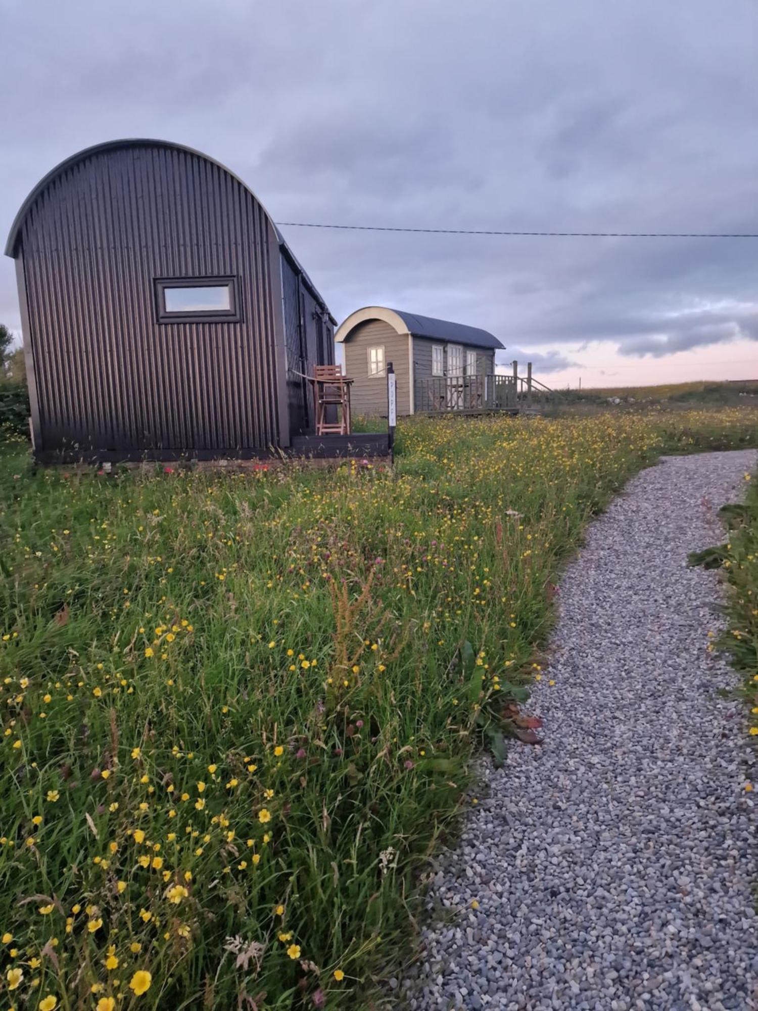 Wild Meadow Huts Villa Doolin Exteriör bild