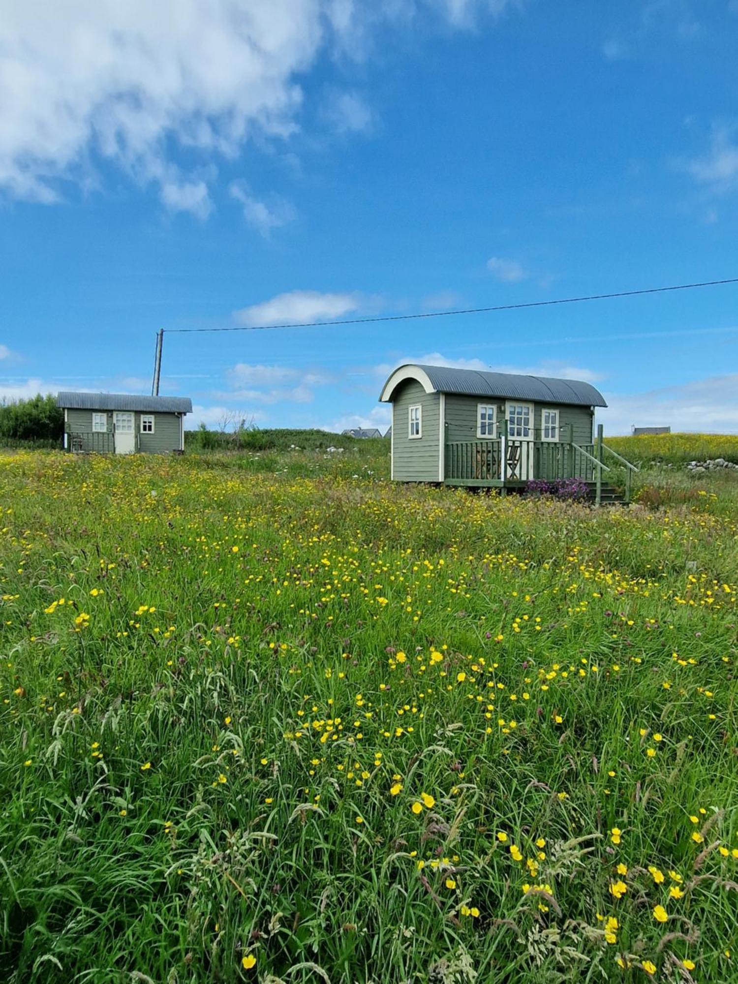 Wild Meadow Huts Villa Doolin Exteriör bild